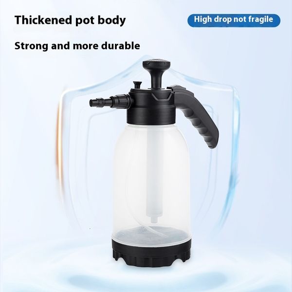 Household cleaning glass water Pneumatic car wash Fan acid and alkali resistant foam spray bottle