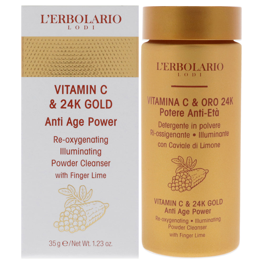 Vitamin C and 24K Gold Anti-Age Power - Cleanser