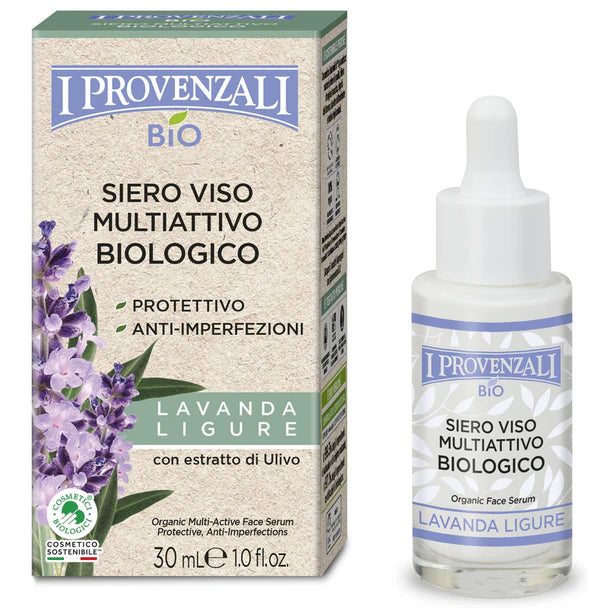 I Provenzali Bio Organic Multi Active Face Serum Ligurská levandule 30 ml