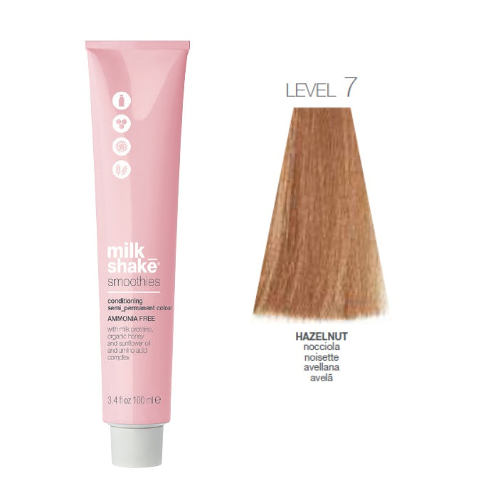 Milk_Shake Smoothies Semi Permanent Color Hasselnut Level 7 100ml
