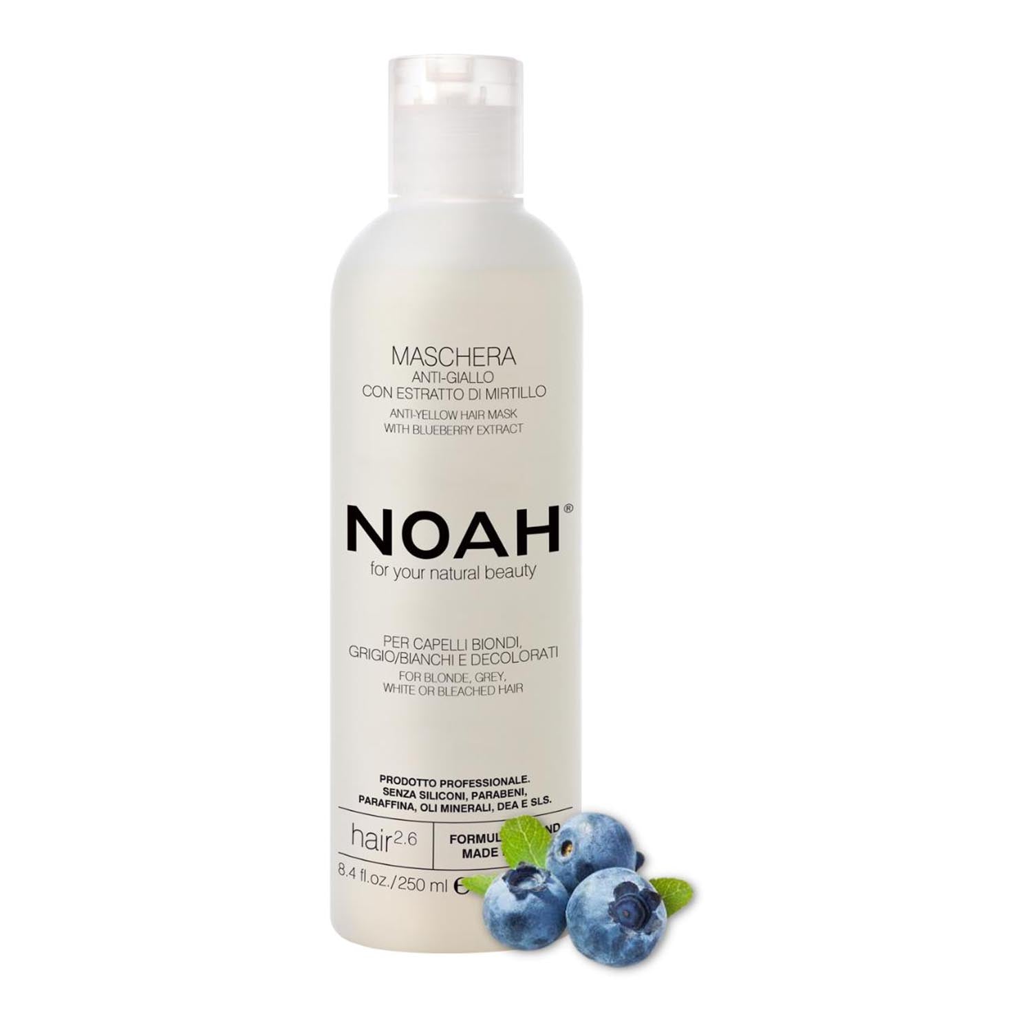 Noah Blaubeeren Anti-Gelb-Haarmaske 250 ml