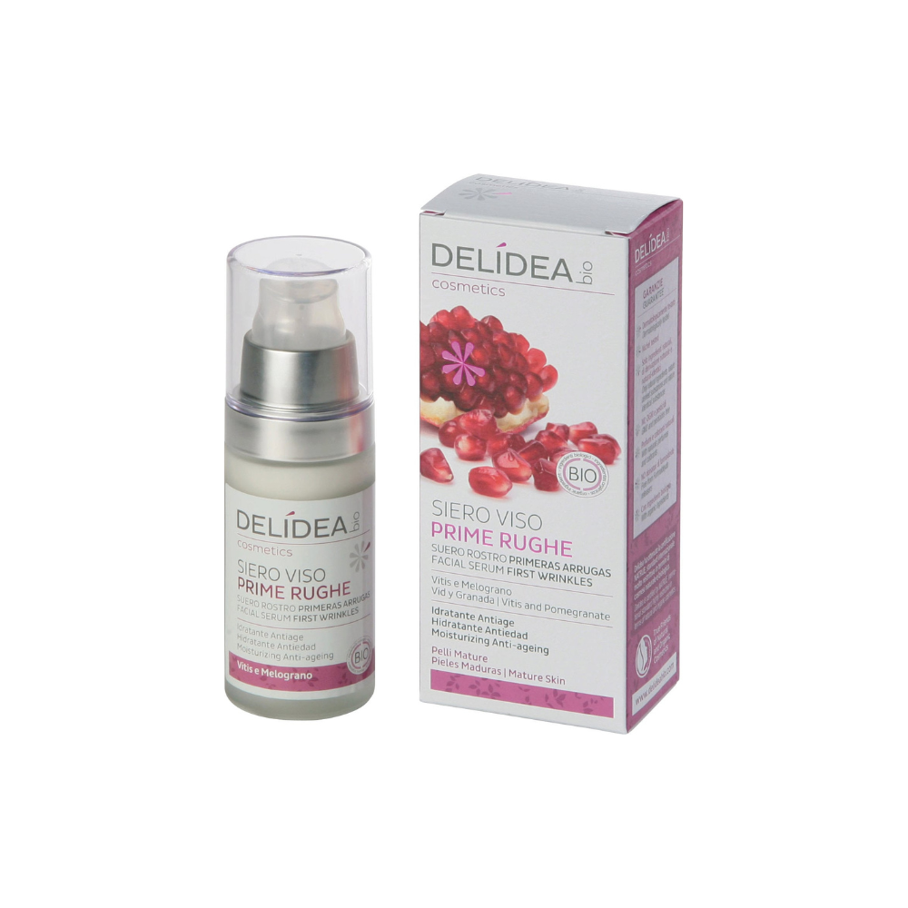 Delidea Ansiktsserum Vitis & Økologisk granateple 30 ml