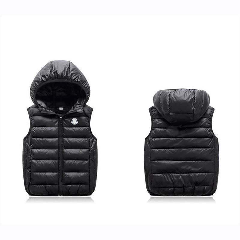 Kids Hooded Waistcoat Baby Vest Sleeveless Down Jacket For Infants Comfortable And Fashionable Gilet