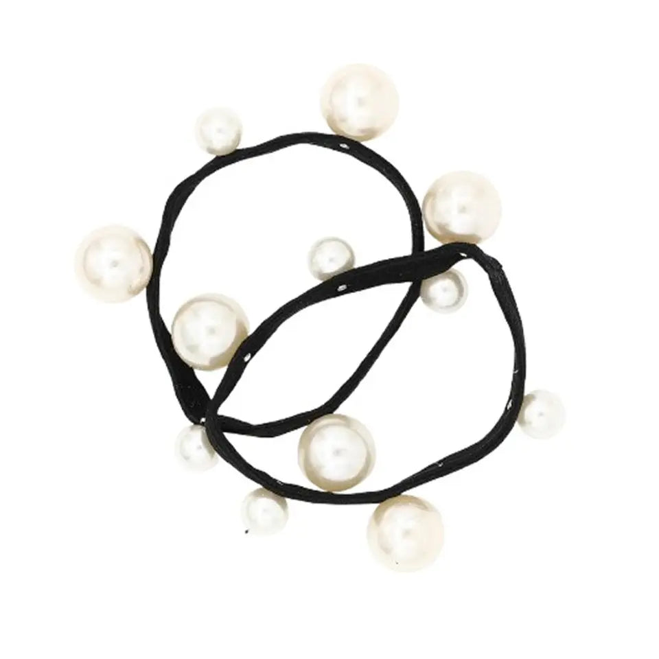 Ib Fashion Hair Ib Acc Elastik Med Perler