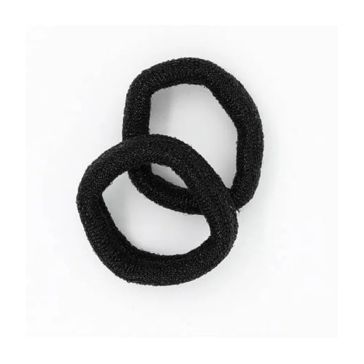 Ib Fashion Hair Ib Acc Elástica Negra Lucid 830-2 X2