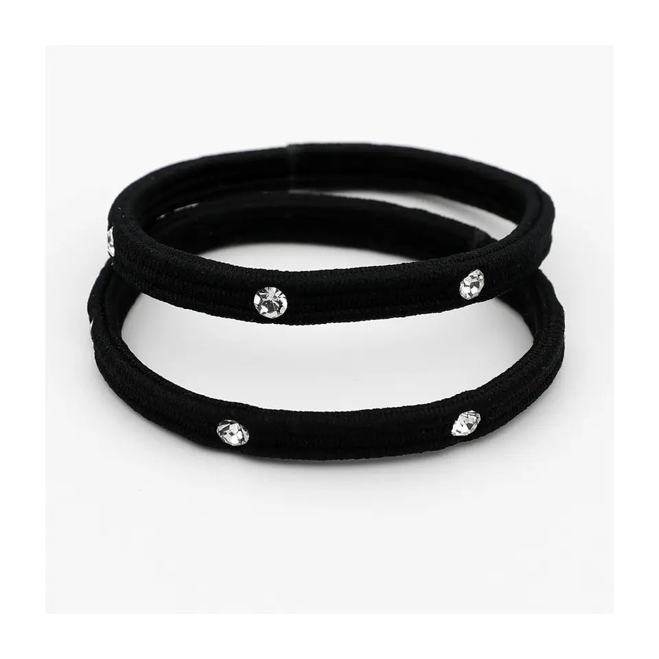 Ib Fashion Hair Elástico strass 43-2 X2