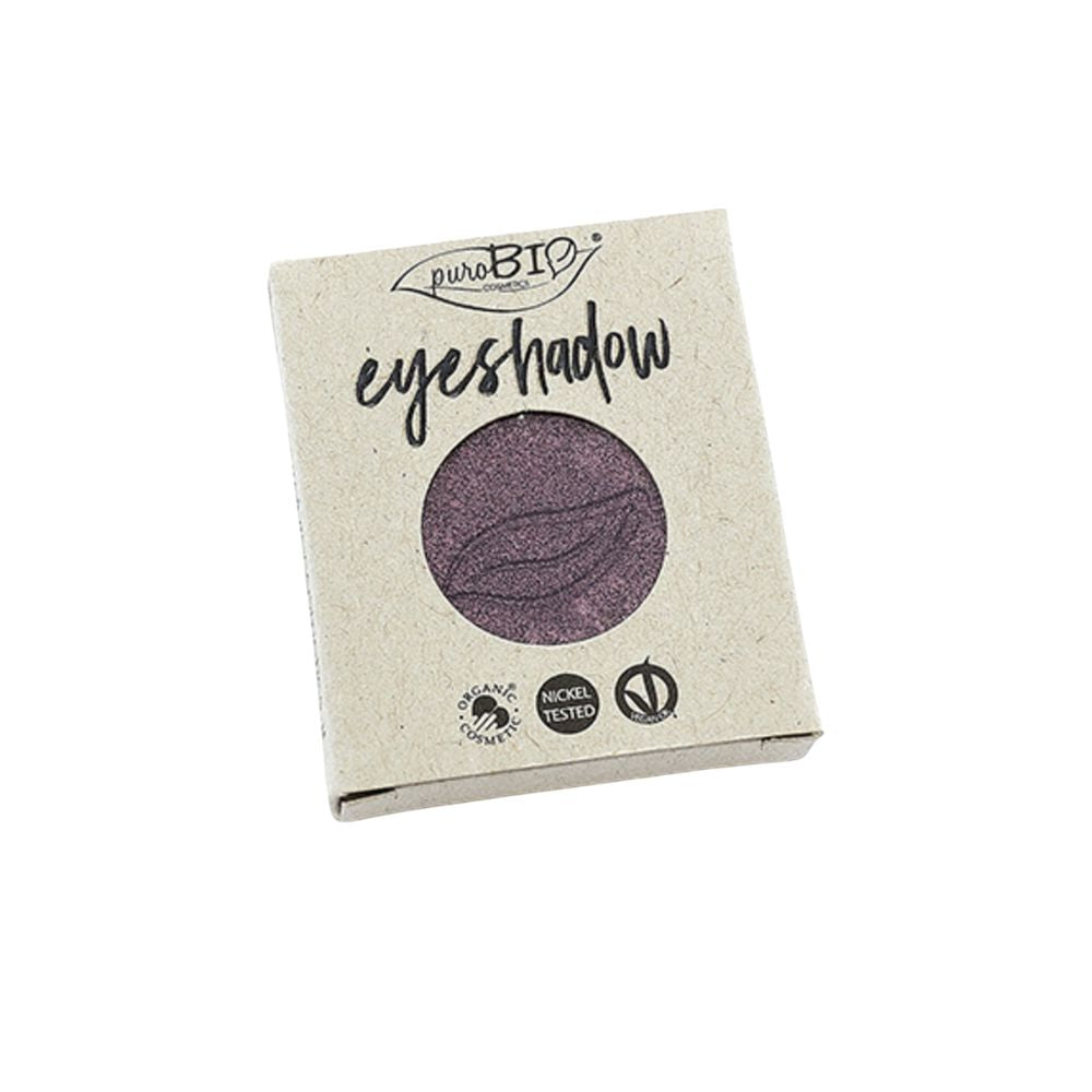 Purobio cosmetics Compact Eyeshadow, 06 Purple (schimmernd) Refill (2,50 g)