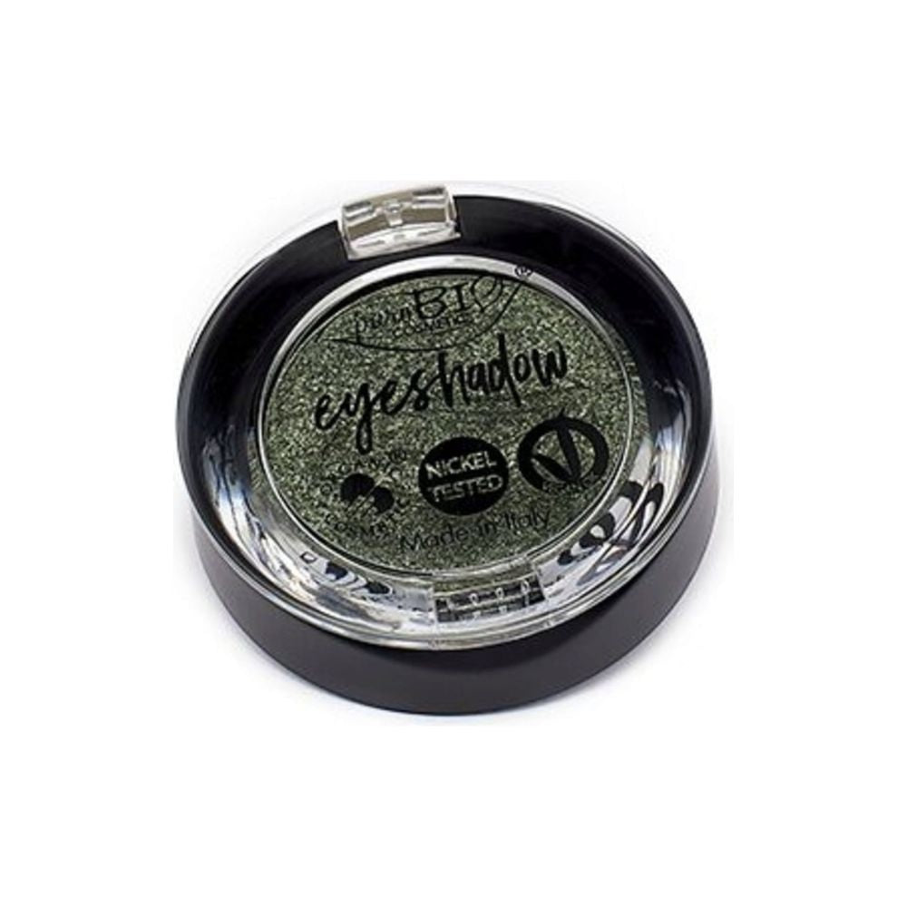 Purobio cosmetics Compact Eyeshadow, 22 Moss Green (schimmernd) (2,50 g)