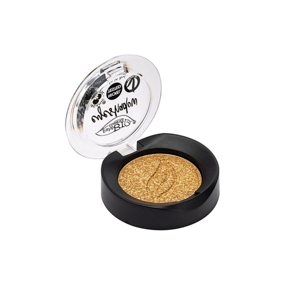 Purobio Cosmetics Compact Eyeshadow, 24 Guld (2,50 g)