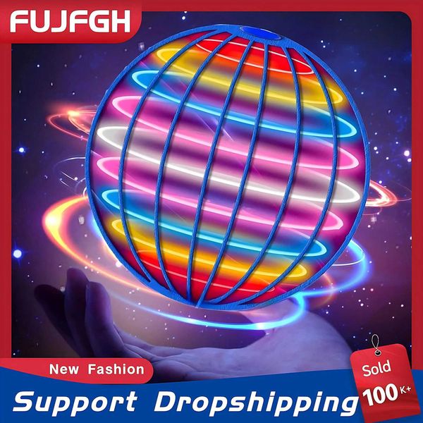 Other Toys Controllable Magic Ball Flying Ball Boomerang Fly Ball Magic Drone Orb Flying Spinner Fidget Toys Party Games s toys Gifts S24123