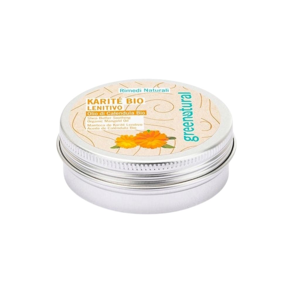 Greenatural Ekologiskt sheasmör med organisk ringblommaolja 50 ml