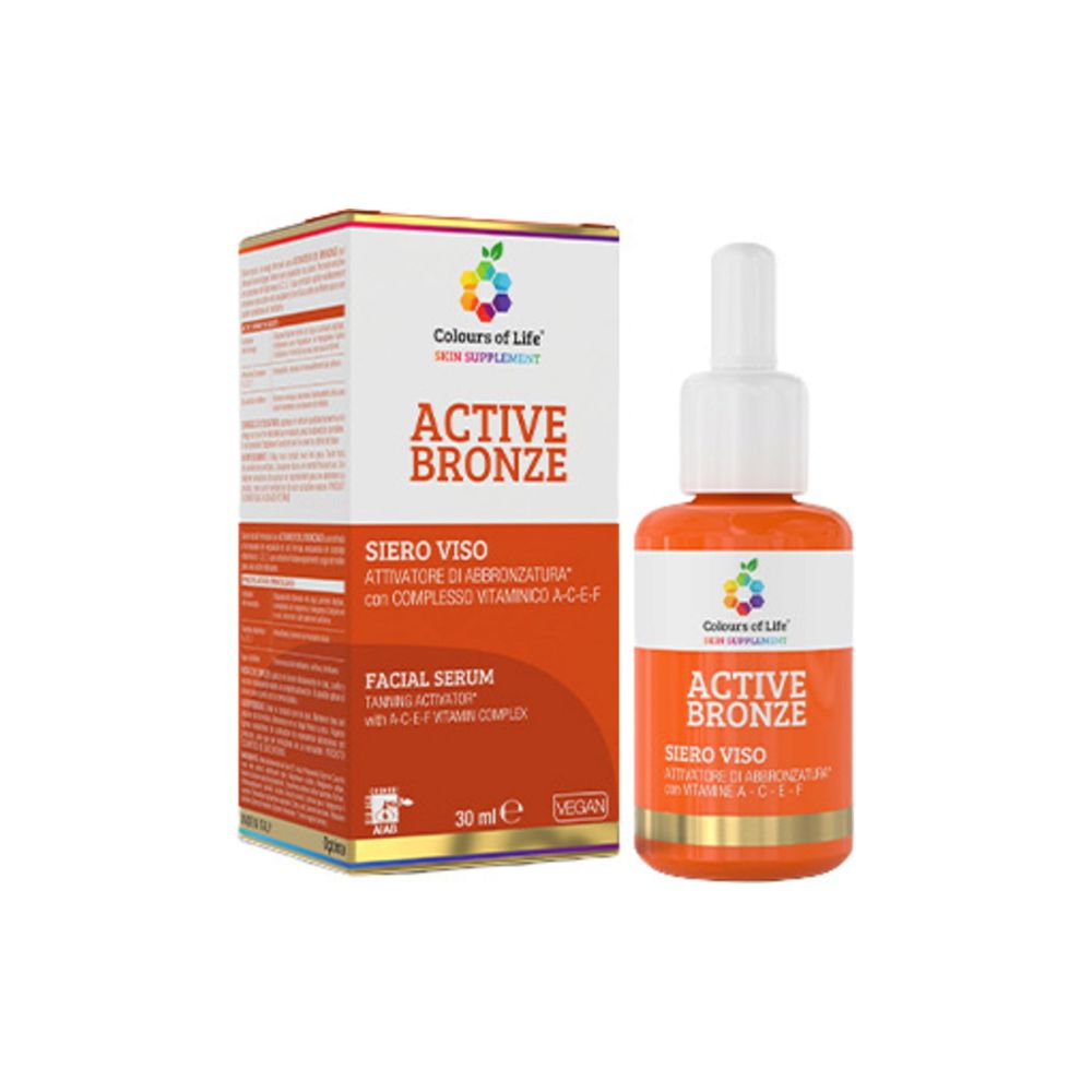 Optima naturals Farver af Life Tan Activating Face Serum, 30 ml