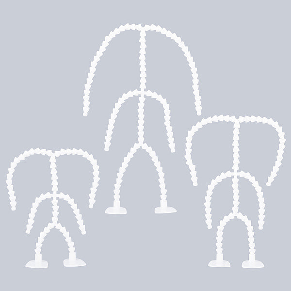 3 pz 3 stili action figure in plastica scheletro mobile