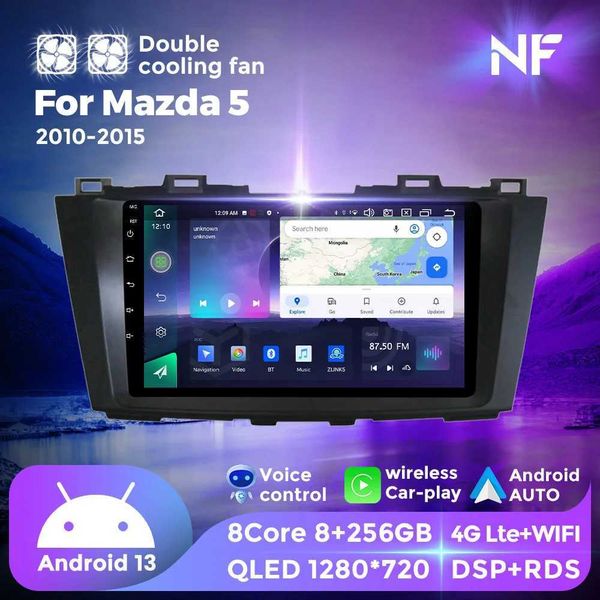 Other Electronics Car radio 9-inch GPS navigation multimedia player AI voice head unit touch screen Mazda 5 3 CW 2010 2012 2013 2014 2015 J2