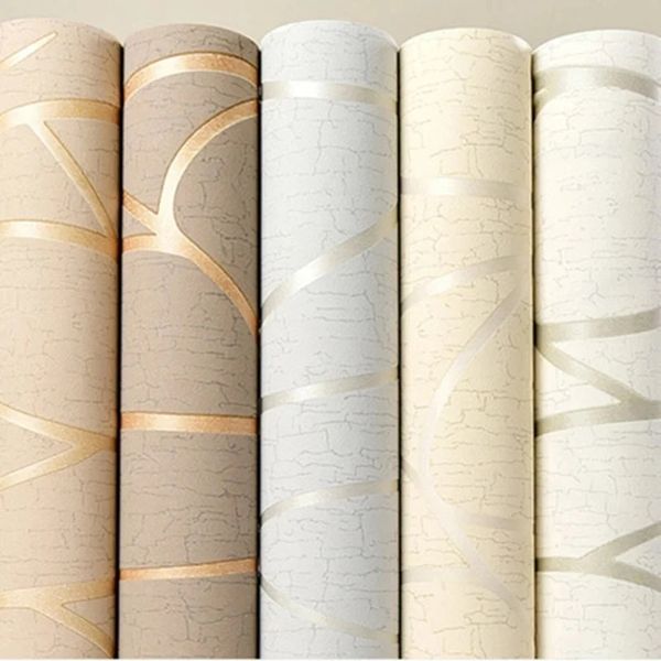 Non Woven Wallpaper, Modern Minimalist Wallpaper, Not Peel And Stick Contact Paper, Kitchen Bathroom Backdrop Table Desk Wall DeModern Minim