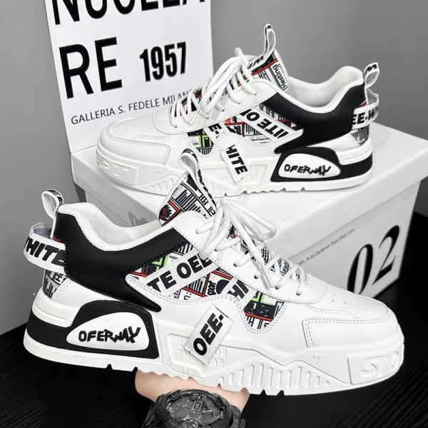 Novo Skateboard Mens Shoes Summer Sneakers Leather Casual Fashion Outdoor Running Sports Tennis Platform Designer Luxury Z 12.19-2
