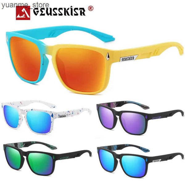 Outdoor Eyewear GEUSSKISR Brand New Cycling Sunglasses Men Women UV400 Sun Glasses Fishing Goggles Outdoor Sport Baseball Softball Eyewear J