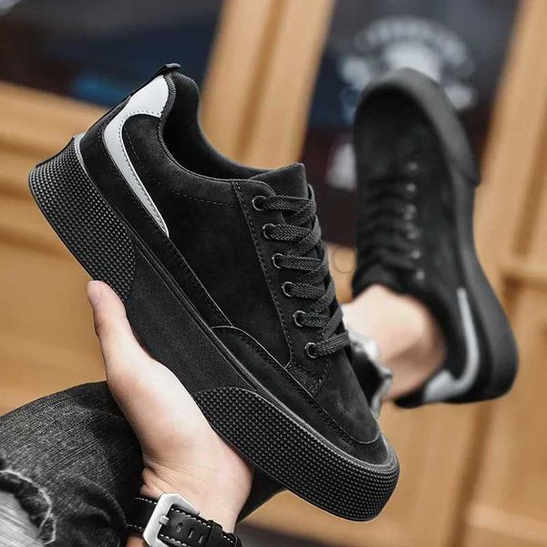 Men vcani Sapatos 2024 Novo Canvas Casual Skateboard Walking Flat Autumn Trend Sole Sports Sports Tennis Mascine Men Shoes Z241213