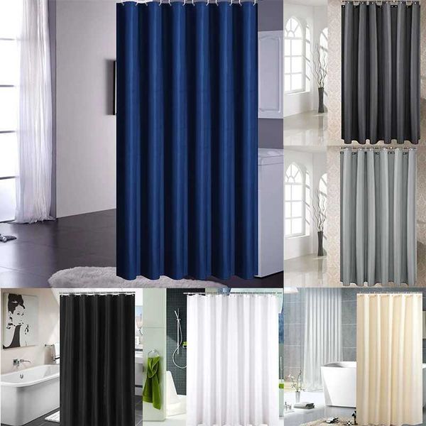 Household Items Thickened Waterproof Mycin Color Shower Curtain Bathroom Partition Waterproof and Moisture-proof Curtain M240824