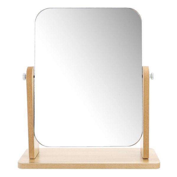 Tabletop Mirror Makeup Desk for Desktop Vanity Mirrors Dining Square Stool top s