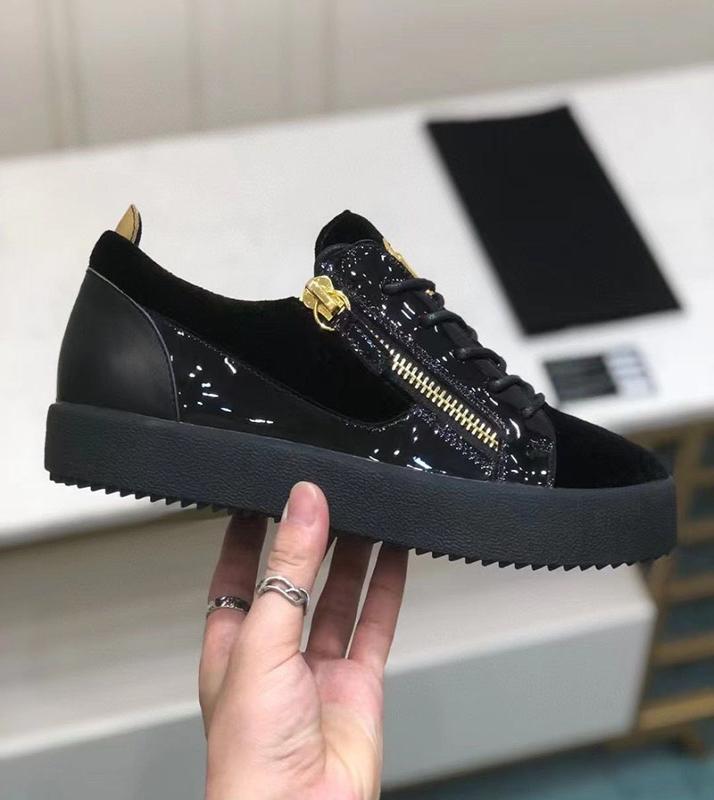 Giuseppe Casual shoes Real leather Sneakers men shoes chaussures de designer Loafers martin Frankie The odile grain diamond aMKJKBFX00079705972