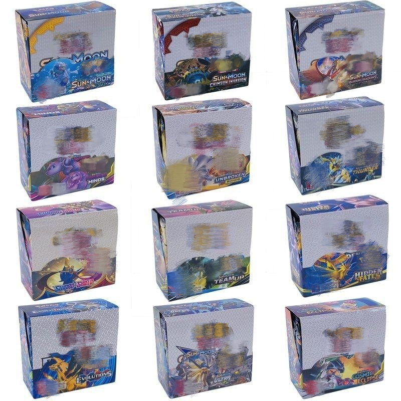 360Pcs Card Booster Packs Pixie Entertainment Collections Board Game Battle Cards Elf English French Spanish Kids Collection