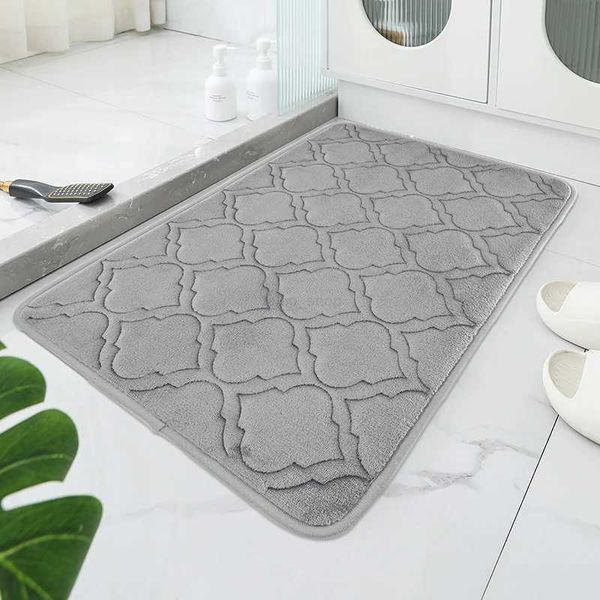 Striped Bath Matabsorbent Quick-drying Kitchen Carpetanti-skid Ultra-soft into the Carpetideal Bathroom Products for Bedroom.XJ240807
