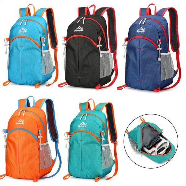 1pc backpack 20L lightweight folding backpack waterproof backpack travel hiking bike bag multifunctional backpack 241220