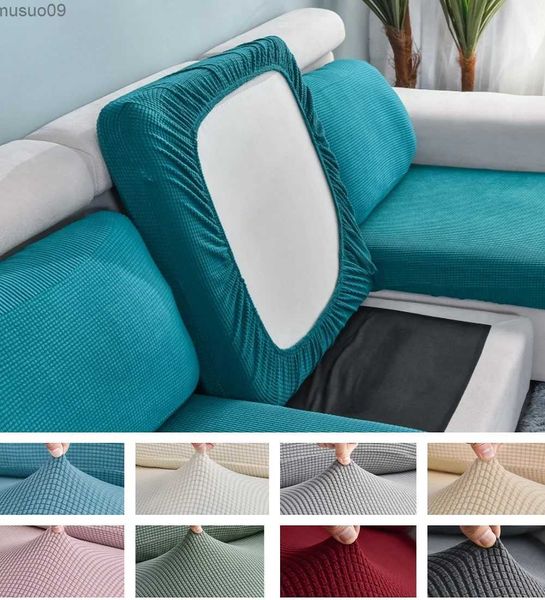Chair Covers Polar Fleece Sofa Seat Cushion Cover Elastic Sofa Covers for Living Room Pet Kids Mat Chair Cover Furniture Protector 10 Sizes
