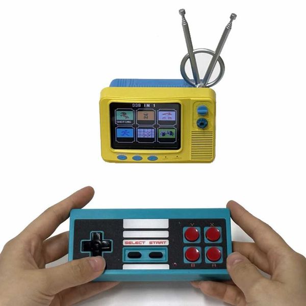 Electronic Games hine Mini TV Style port AV Output and USB Charging Built-in 339 C3 Classic Games Gift for Kids Adts Z241029