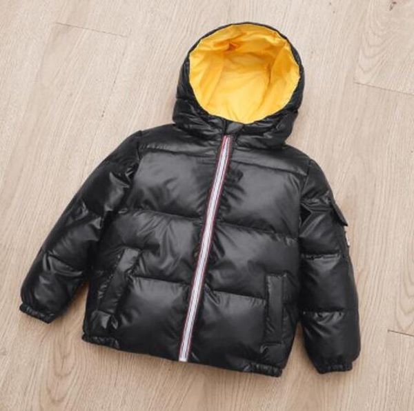Winter Children&#039;s Down Coat New Fashion Keep Warm Boys Girls Outerwear Hooded Zipper Casual Down Jacket Kids Clothes