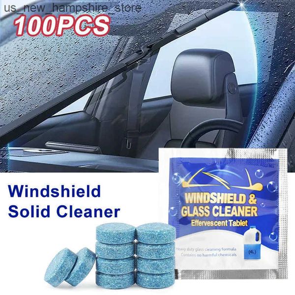 Wipers Windshield Solid Windscreen Wiper Effervescent Tablets Toilet Washer Spray Cleaner Car Accessories J241216