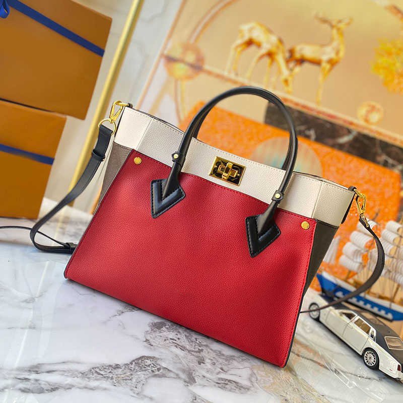 handbag designer bagTwo-tone Women Handbag Twist Lock Tote Bags 9 Colours Designer Bag Crossbody Shoulder Large Capacity Totes Canvas Fine Grain Cal