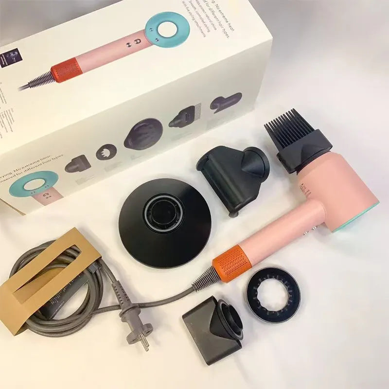 Hair Drier Hair Dryers Salon Anion Mute Designer Hair dryer HD08 Safety Powerful Electric Egative Ionic Professional negative Quick-dry Blow Hair Dr