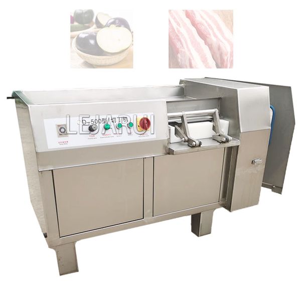 220V Fruit Vegetable Dicing Machine Carrots Granulator Electric Cutting Potato Cucumber Cube Machine