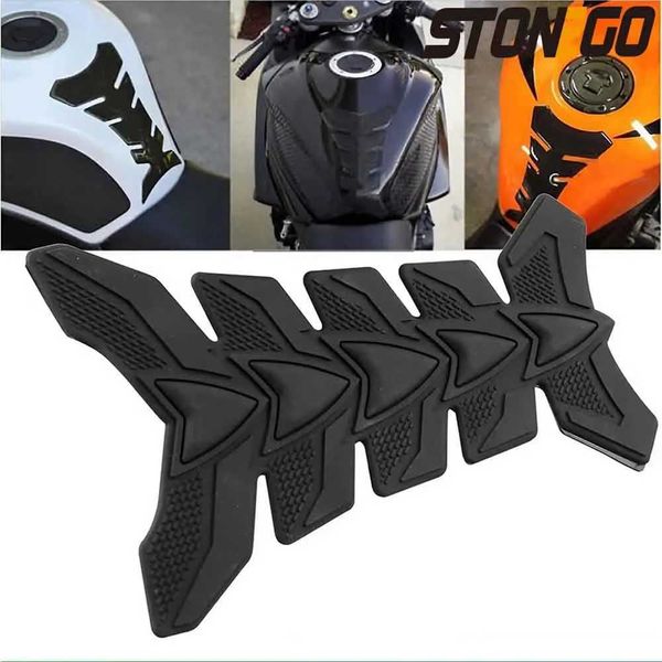 3D Carbon Fiber Motorcycle Gas Tank Pad Skull Decal Protector Universal Fuel Tank Sticker for Car and MotorcycleT250121