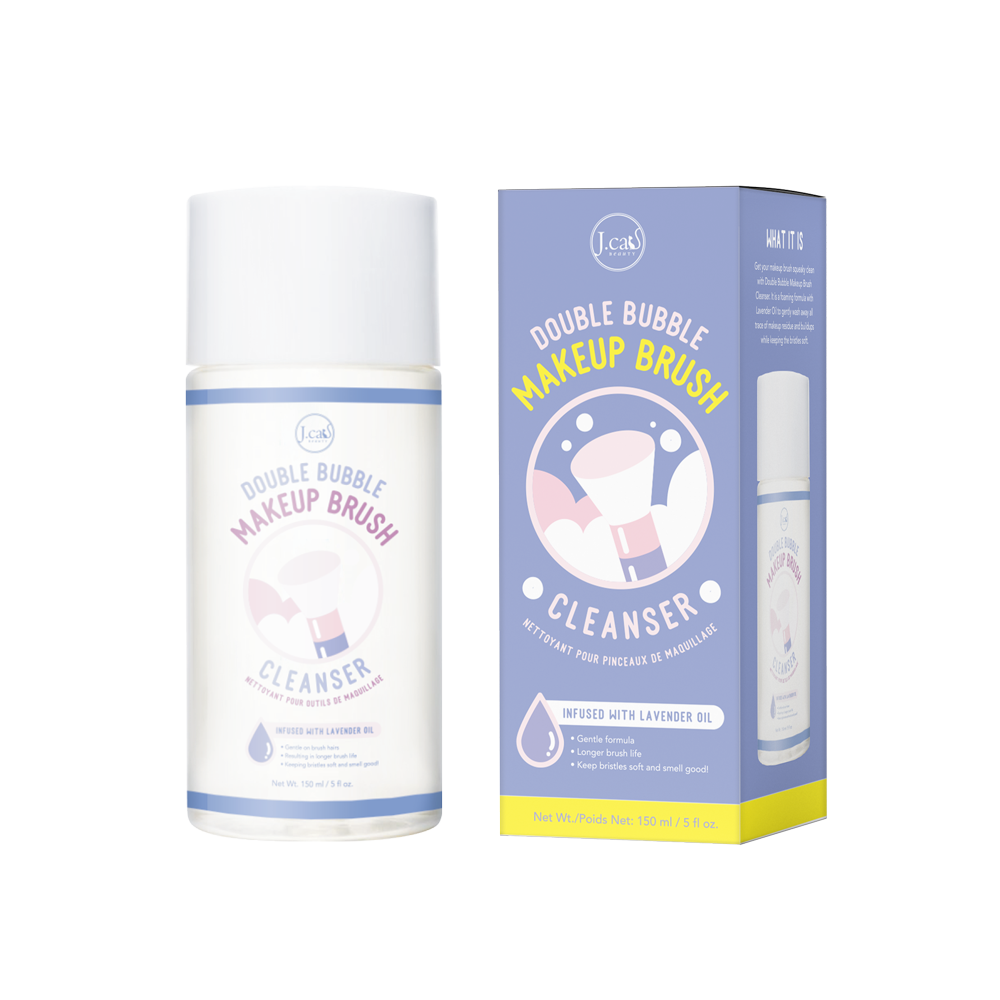 Double Bubble Makeup Brush Cleanser