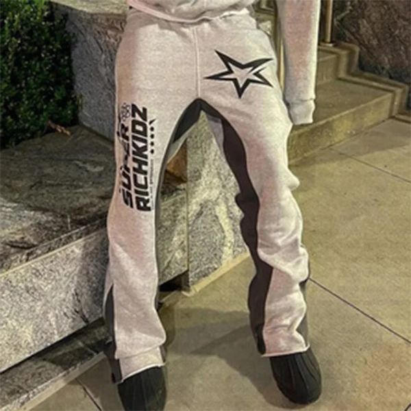 AutonoInverno Y2K Roupas de roupas e calças femininas calças de fitness tendência de moda calças de rua casual 250121