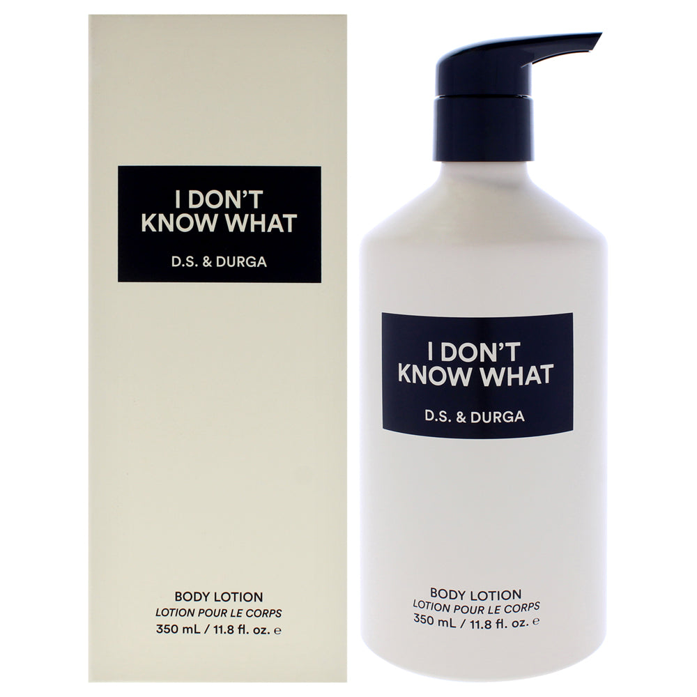 I Don't Know What Body Lotion