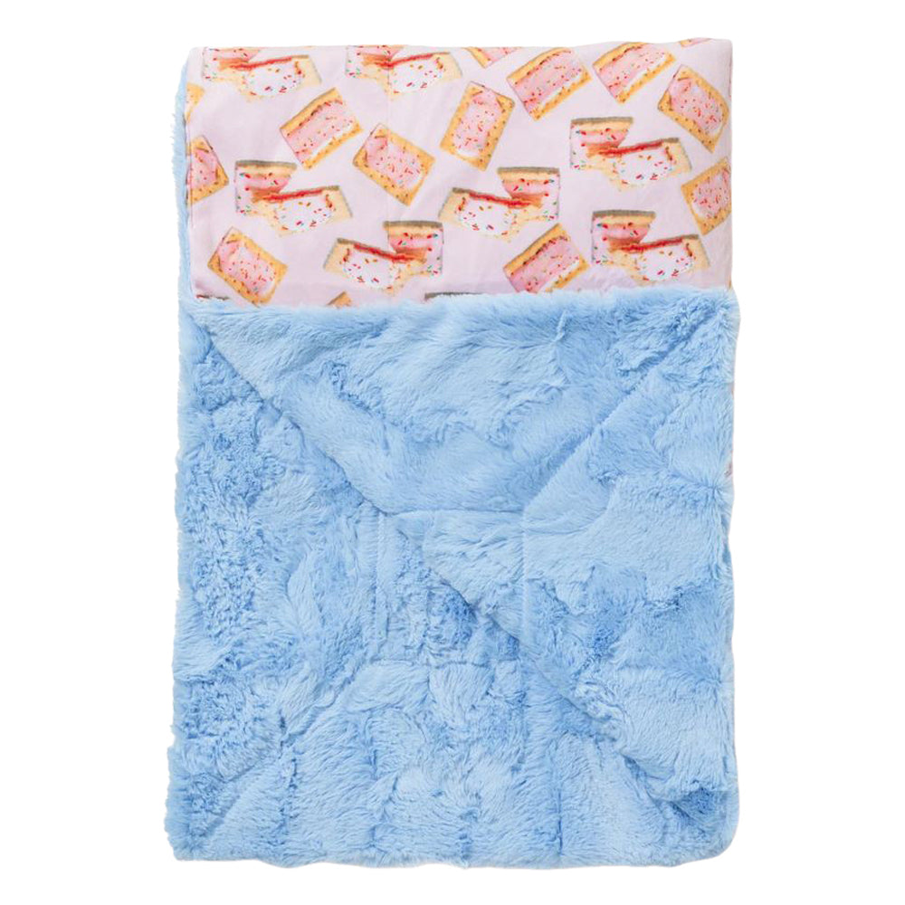 Snuggle Blanket - Pastry Treat (pink and blue)