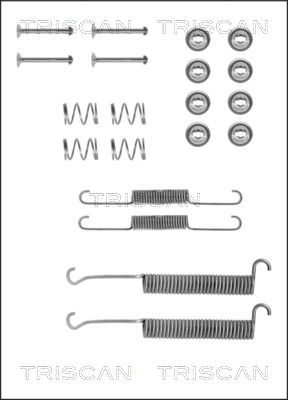 Accessory Kit, brake shoes TRISCAN 8105 272251