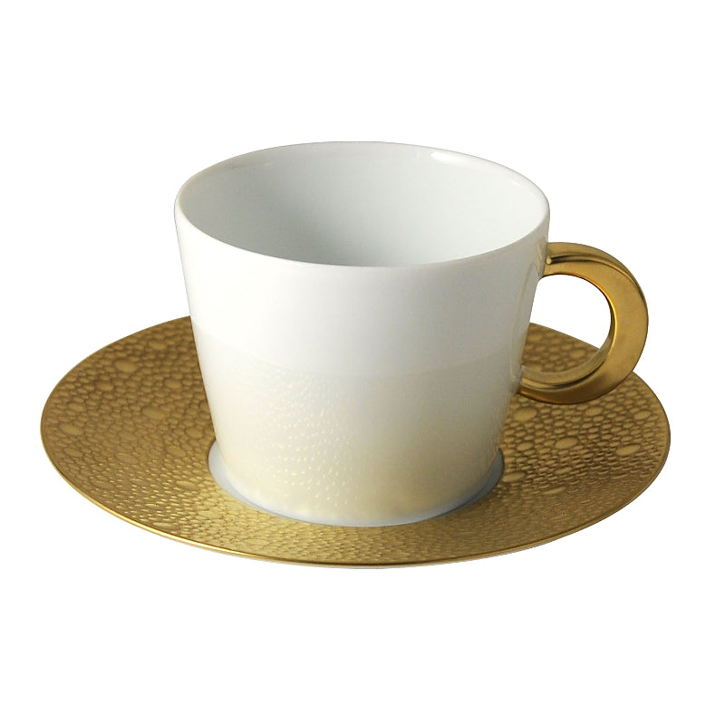 Bernardaud Ecume Gold Tea Saucer