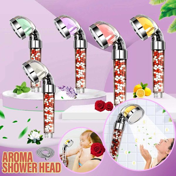 Ara Shower High Pressure Handheld Spa Fragrance Filtration Bathing Shower Vitamin C Scent Anion Mineral Beads Filter M241030