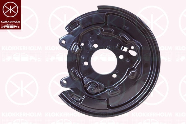 Splash Panel, brake disc KLOKKERHOLM 8109876