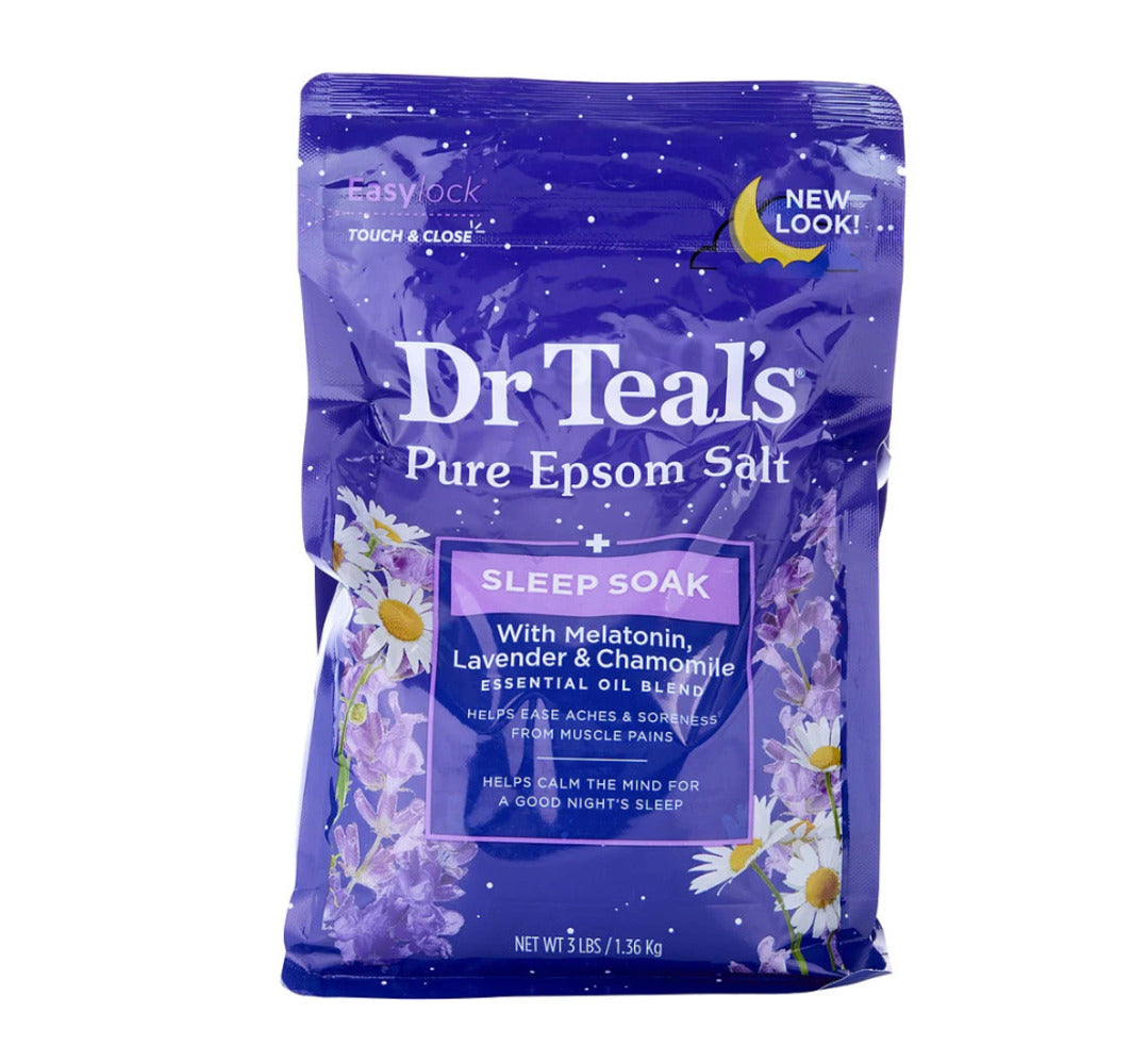 Melatonin Sleep Soak Pure Epsom Salt