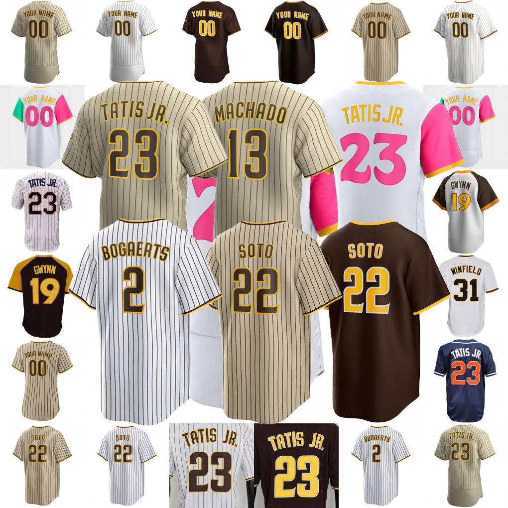 Fernando Tatis Jr Baseball Jersey Manny Machado Jackson Merrill Jake Cronenworth Gavin Sheets Ryan O&#039;Hearn Robert Suarez Michael King Yu Darvis