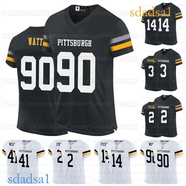 Mens-Youth Custom Football 90 T.J. 2 Field Nee Russell George Joey PorteJr. Pat Jaylen Christian Personalized Name Number Jersey