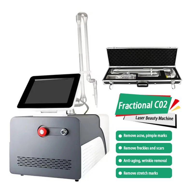 Fractional CO2 Laser Machine for Skin Resurfacing, Scar Removal, Whitening, Freckle Treatment, Women&#039;s Skin Care