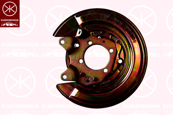 Splash Panel, brake disc KLOKKERHOLM 8116874