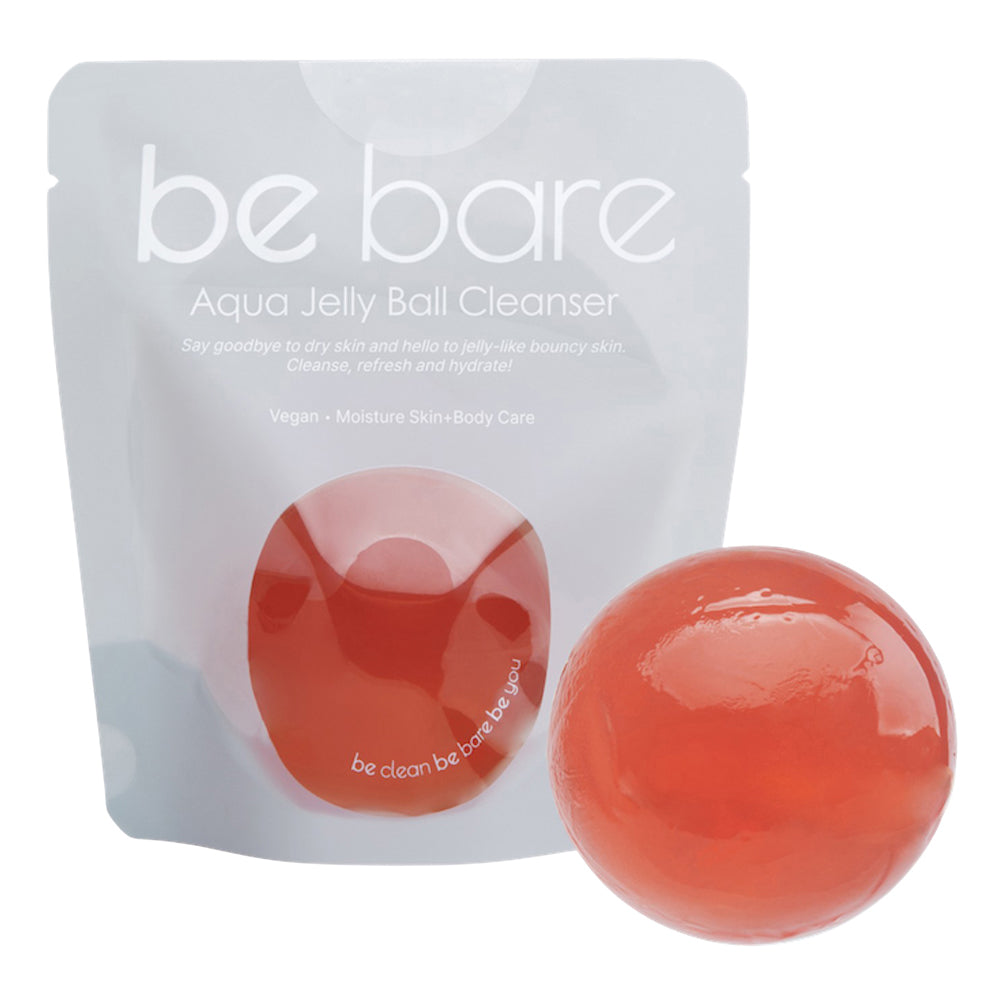 be bare Aqua Jelly Ball Cleanser - Peachy Pink